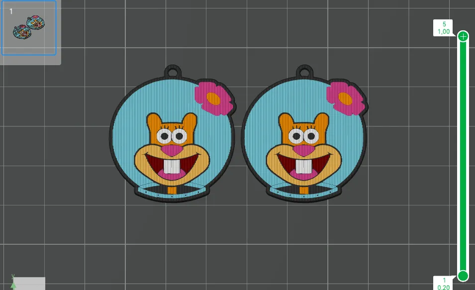 Pendientes Arenita de Bob Esponja view 3