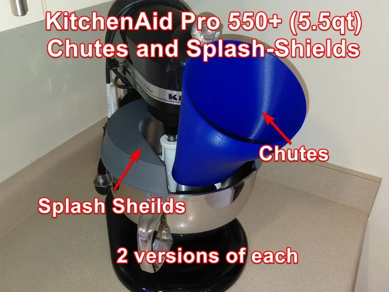 Kitchen Aid Chute and Splash Shield