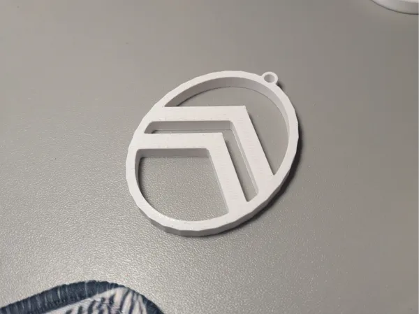 Porte-clés logo vintage Citroën