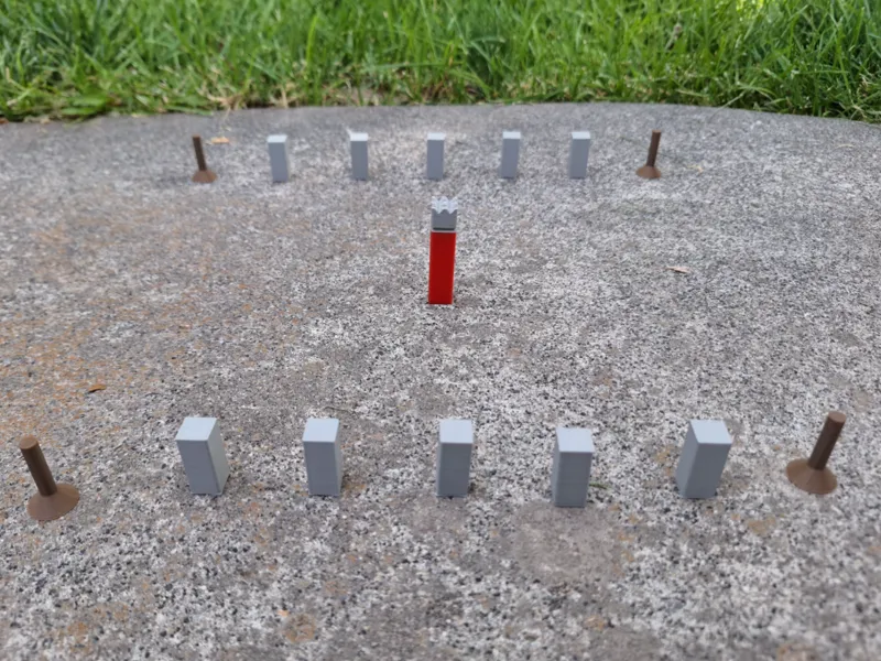 Mini Kubb Game