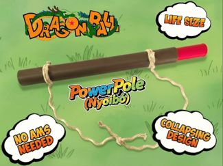 Life Size Goku Power Pole (Nyoibō) - Dragon Ball