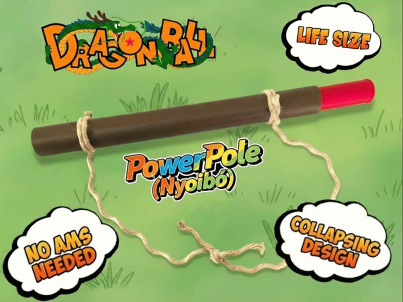 Life Size Goku Power Pole (Nyoibō) - Dragon Ball