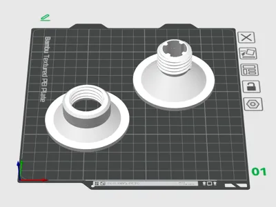 Cell Spool Winder Spool Holder for Narrow Spools