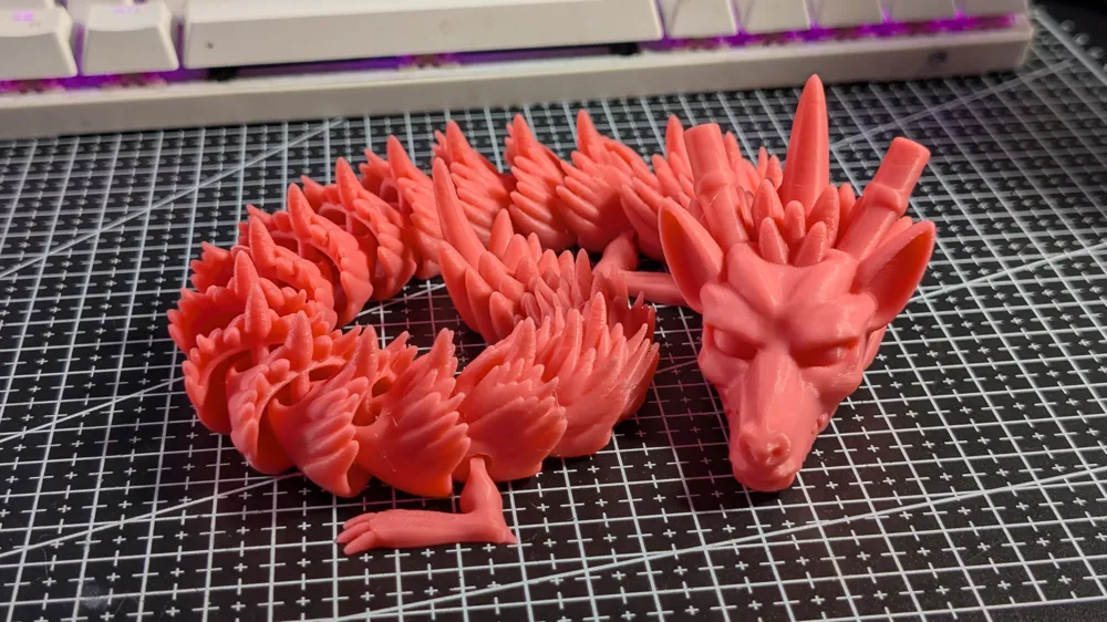 Articulated Sky Dragon - Free 3D Print Model - MakerWorld