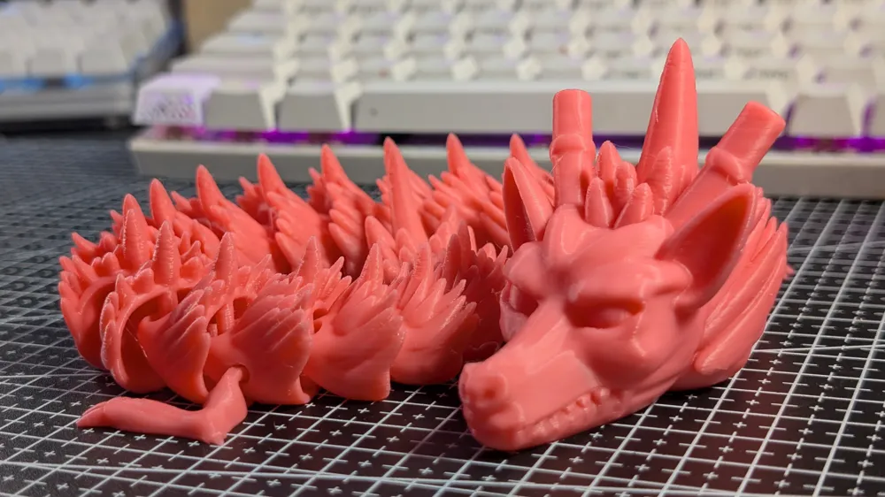 Articulated Sky Dragon - Free 3D Print Model - MakerWorld