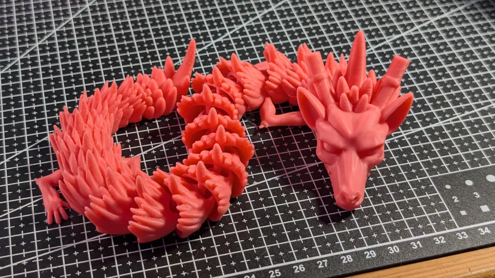 Articulated Sky Dragon - Free 3D Print Model - MakerWorld