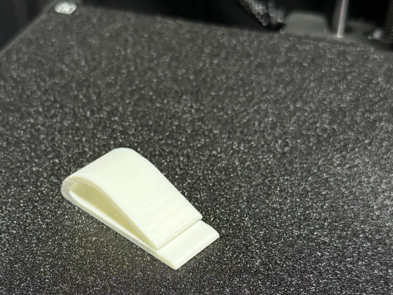 Different sized cable clips