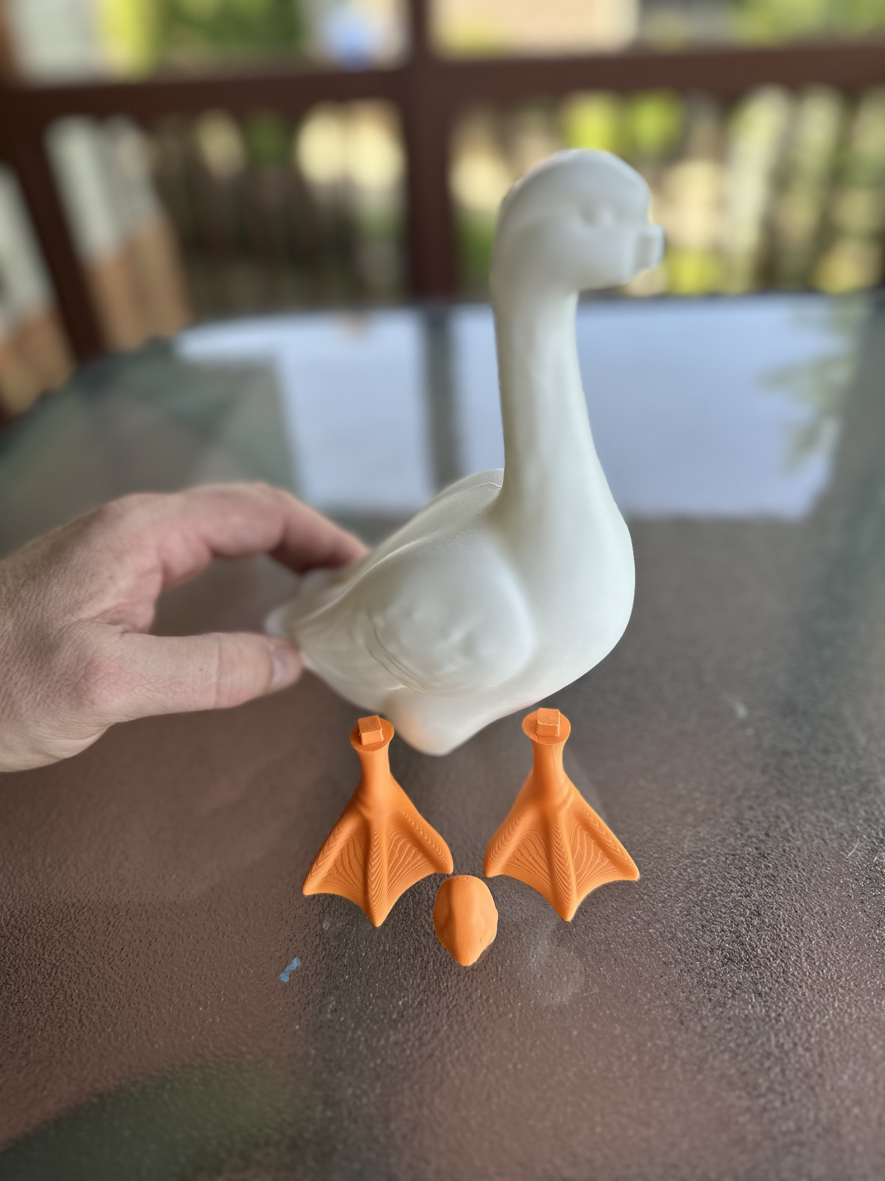 Miniatura 6 do modelo 3D Desktop Goose