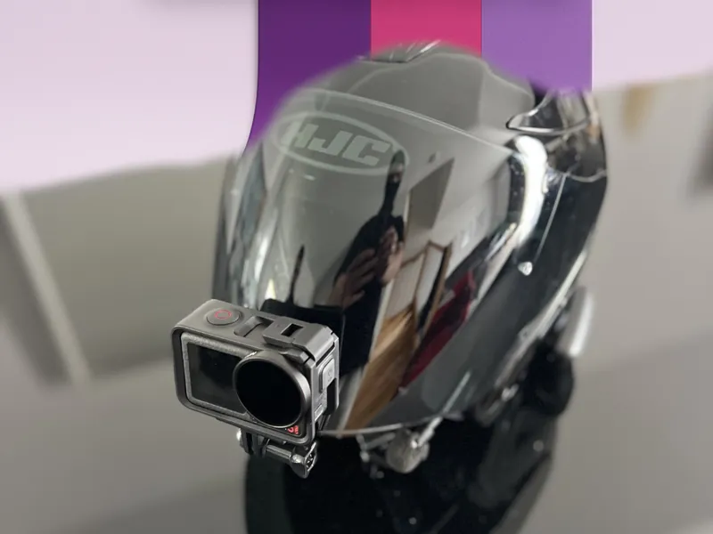 JET HELMET CHIN MOUNT - HJC ARAÏ - GOPRO DJI