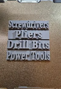 Étiquettes magnétiques pour boîte à outils — photo 2
