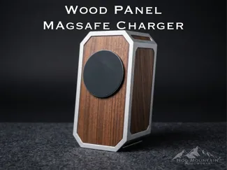 Magsafe Charger with Wood (or 3D printed) Panels