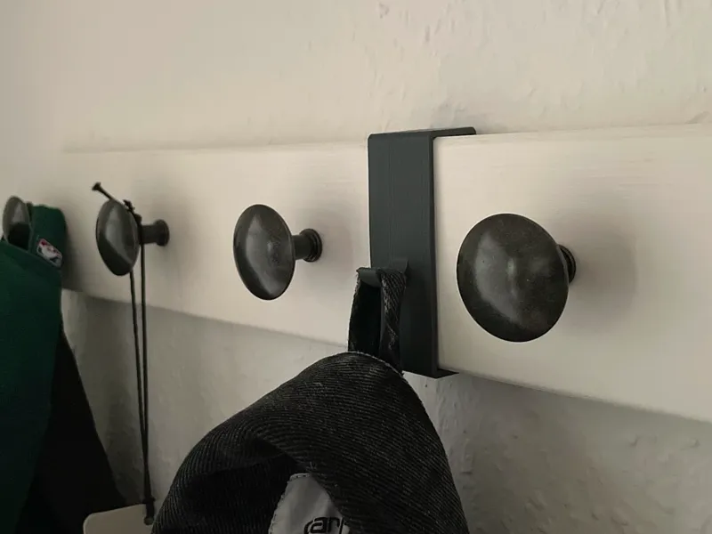 IKEA LURT clip on hook