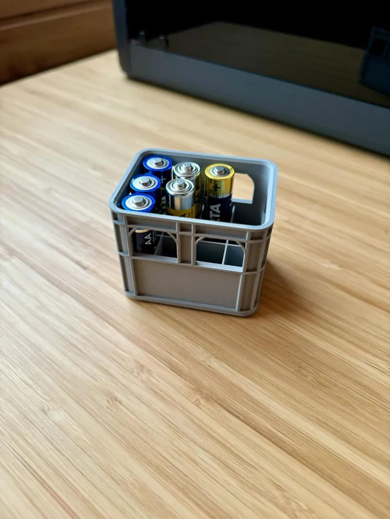 Stackable Battery Beer Crate AA