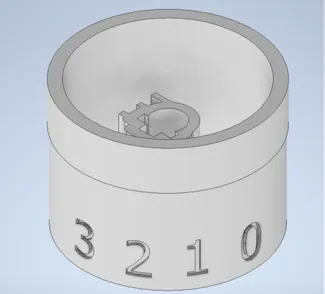Ikea Underverk knob for extraction hood