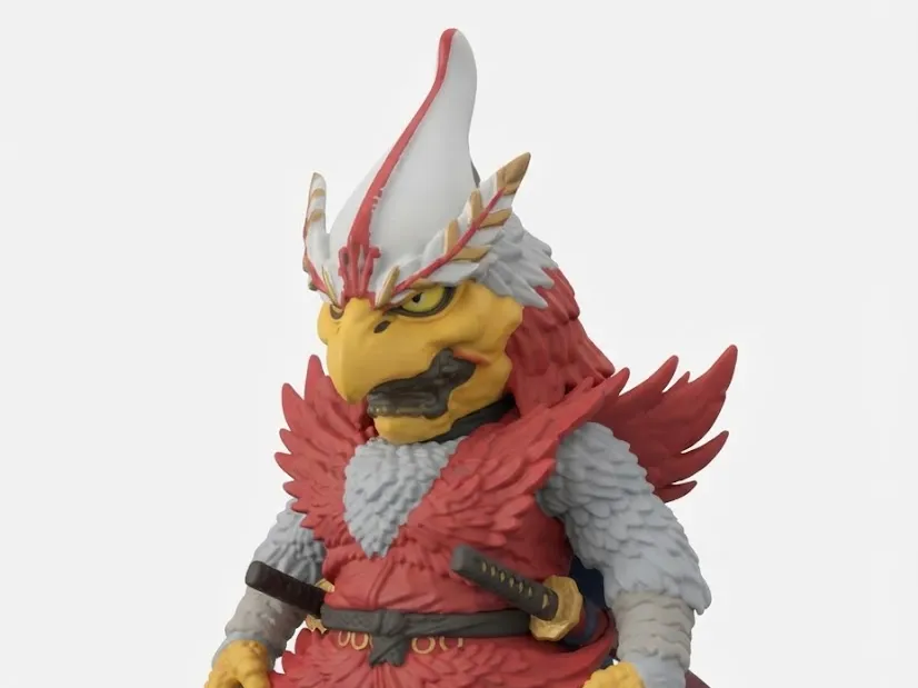 Stil Chibi Henshin Ninja Arashi — Chibi Tributfigur – Kostenloses 3D-Druckmodell ...
