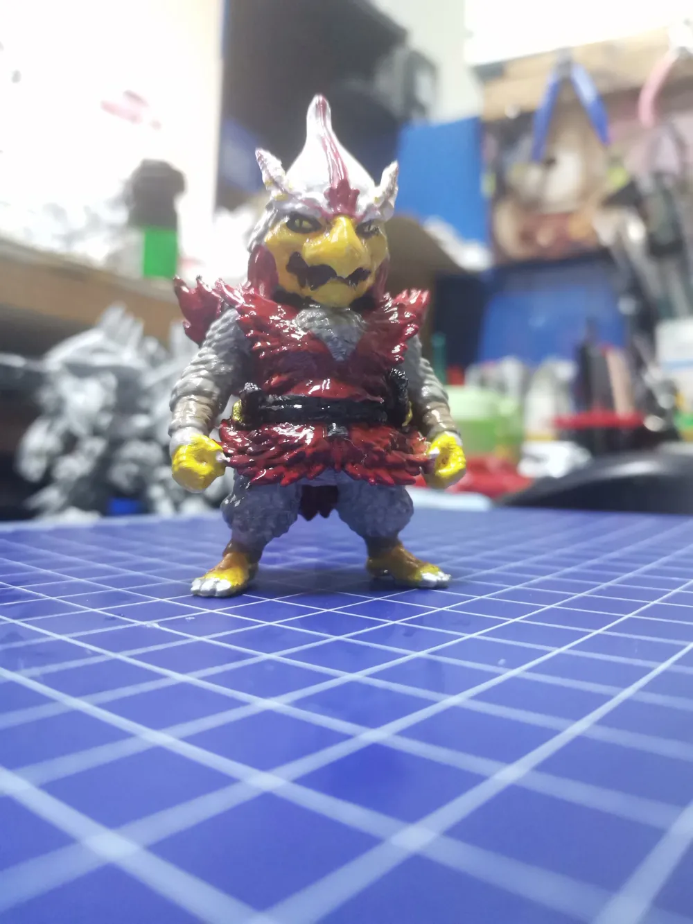 Stil Chibi Henshin Ninja Arashi — Chibi Tributfigur – Kostenloses 3D-Druckmodell ...