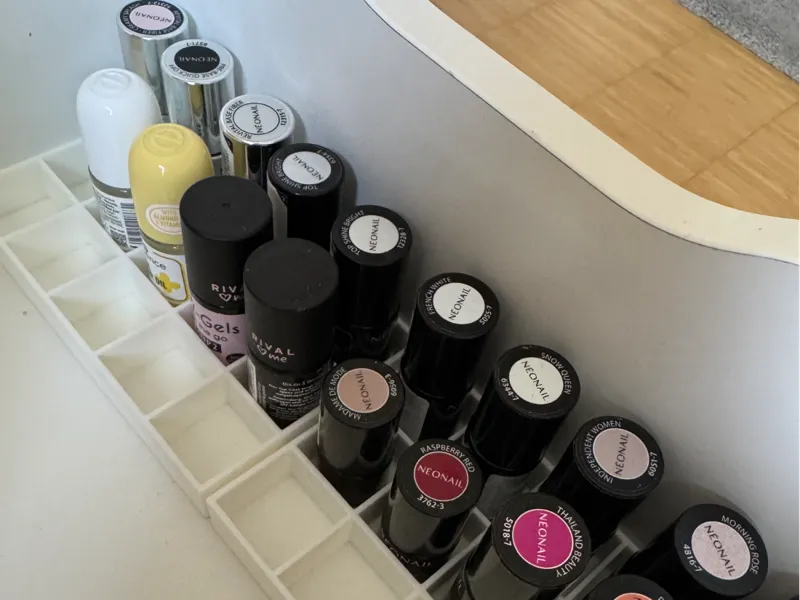 IKEA ALEX Nagellack Organizer-Perfekt für NeoNail