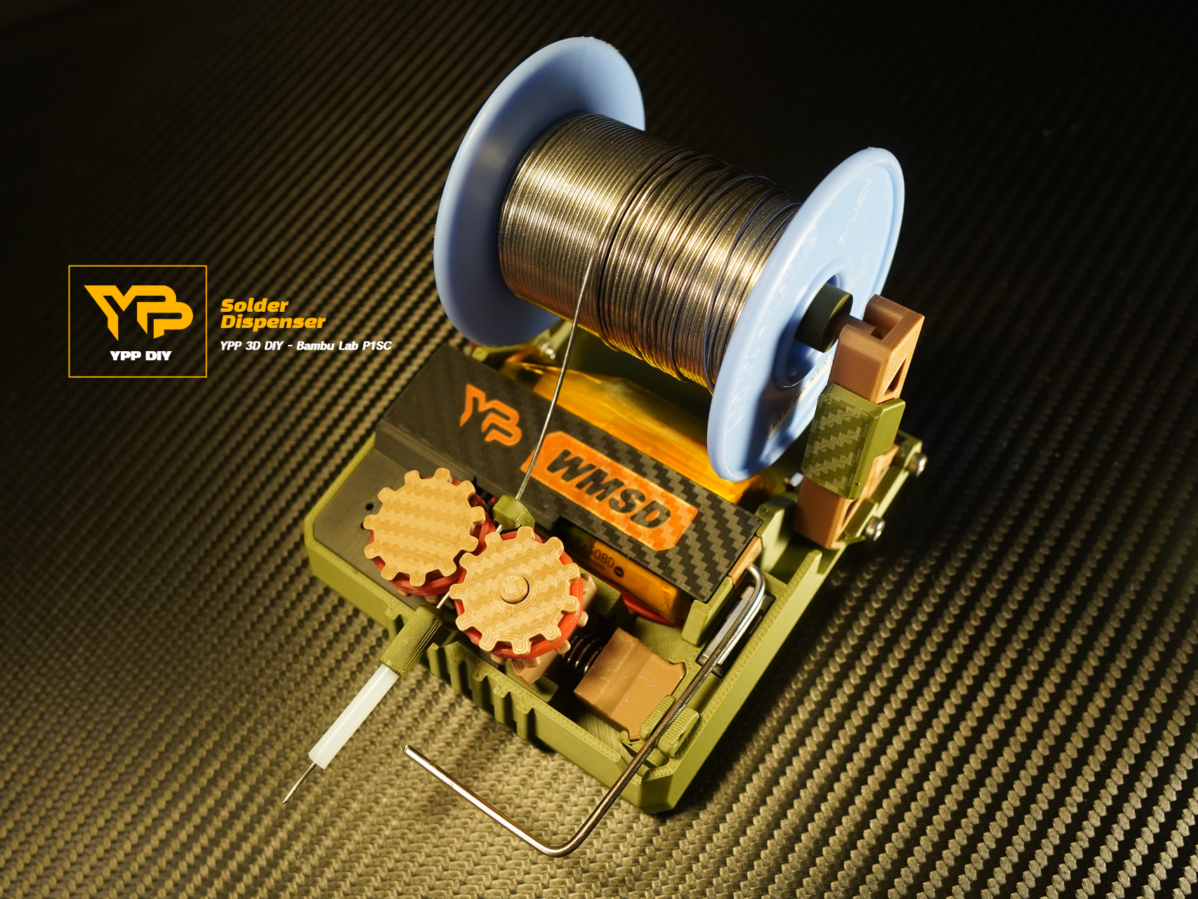 Wireless Motorized Solder Dispenser 