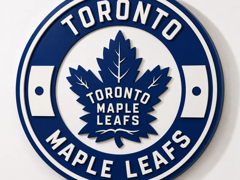 Toronto Maple Leafs Wall Sign 