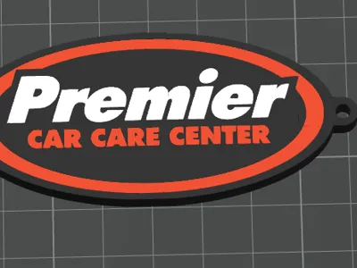 Premier Car Care key chain fob