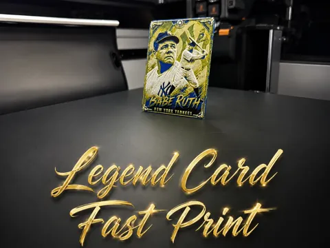 Modelo para impresión 3D: Babe Ruth Legend Card — referencia de MakerWorld