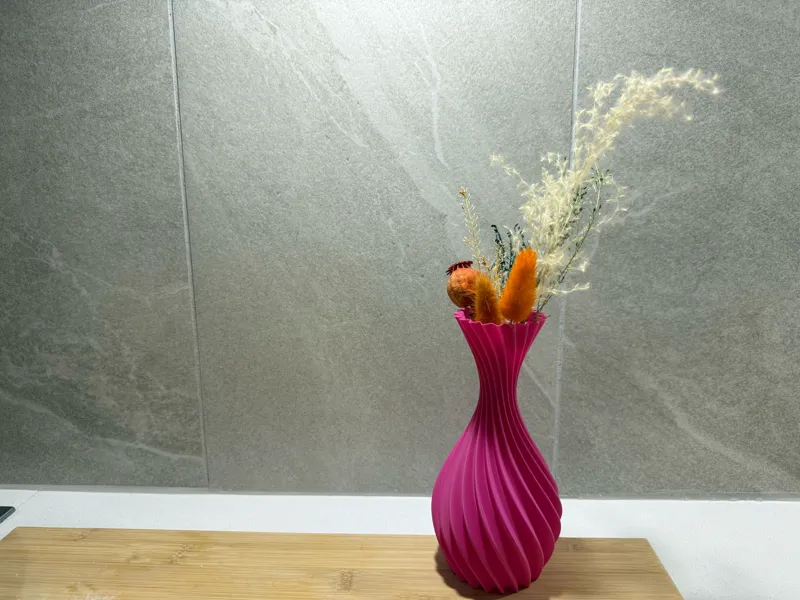 Spiral Elegance Vase