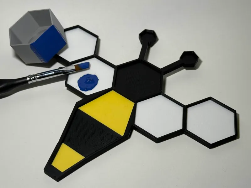 Hexa-Bee Paint Palette