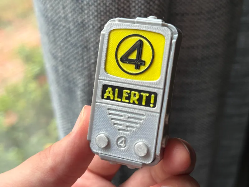 Fantastic 4 Communicator Watch with Screen Data