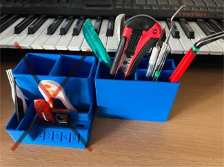 Tool Box - 5 compartments