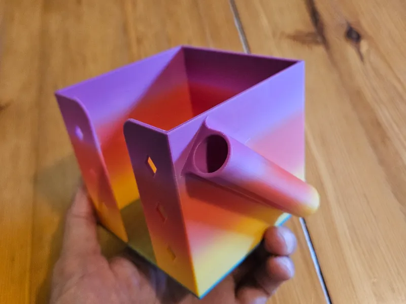 Notizzettel Zettelbox mit Stifthalter
