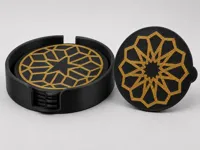 Arabesque Coaster Set 0.2mm layer, 2 walls, 15% infill