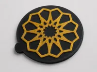 Arabesque Sunburst Rounded 0.2mm layer, 2 walls, 15% infill