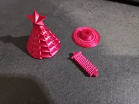Figurine à ressort sapin de Noël étoilé — photo 3