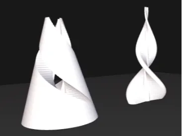 2 blade cone passthrough