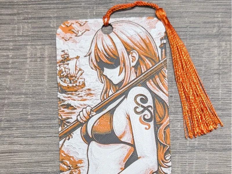 Punto de libro Fanart Nami One Piece