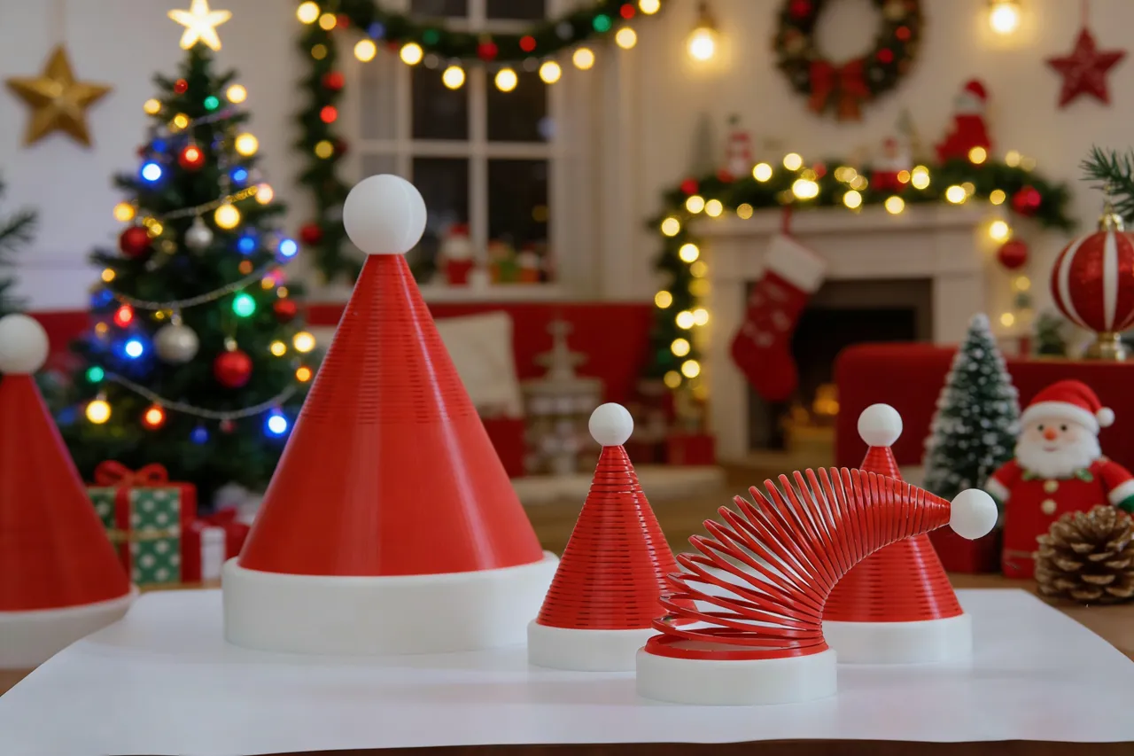 Slinky-Christmas Hat-2.0 view 3