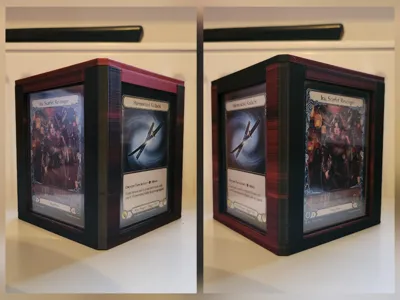 FaB Deckbox v3 (80+Cards) with 3 Toploader Windows