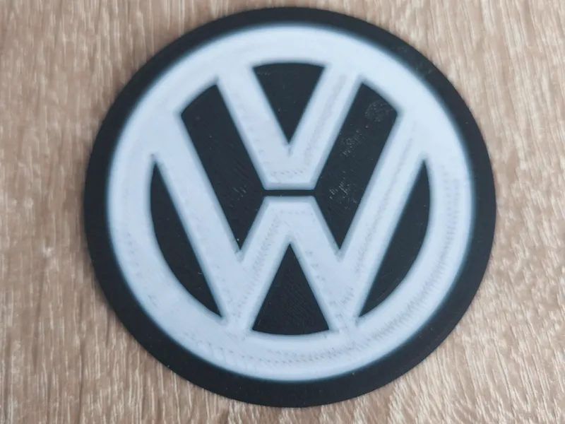 VW Untersetzer + Halter