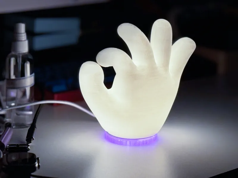 OK HAND LED LIGHT
