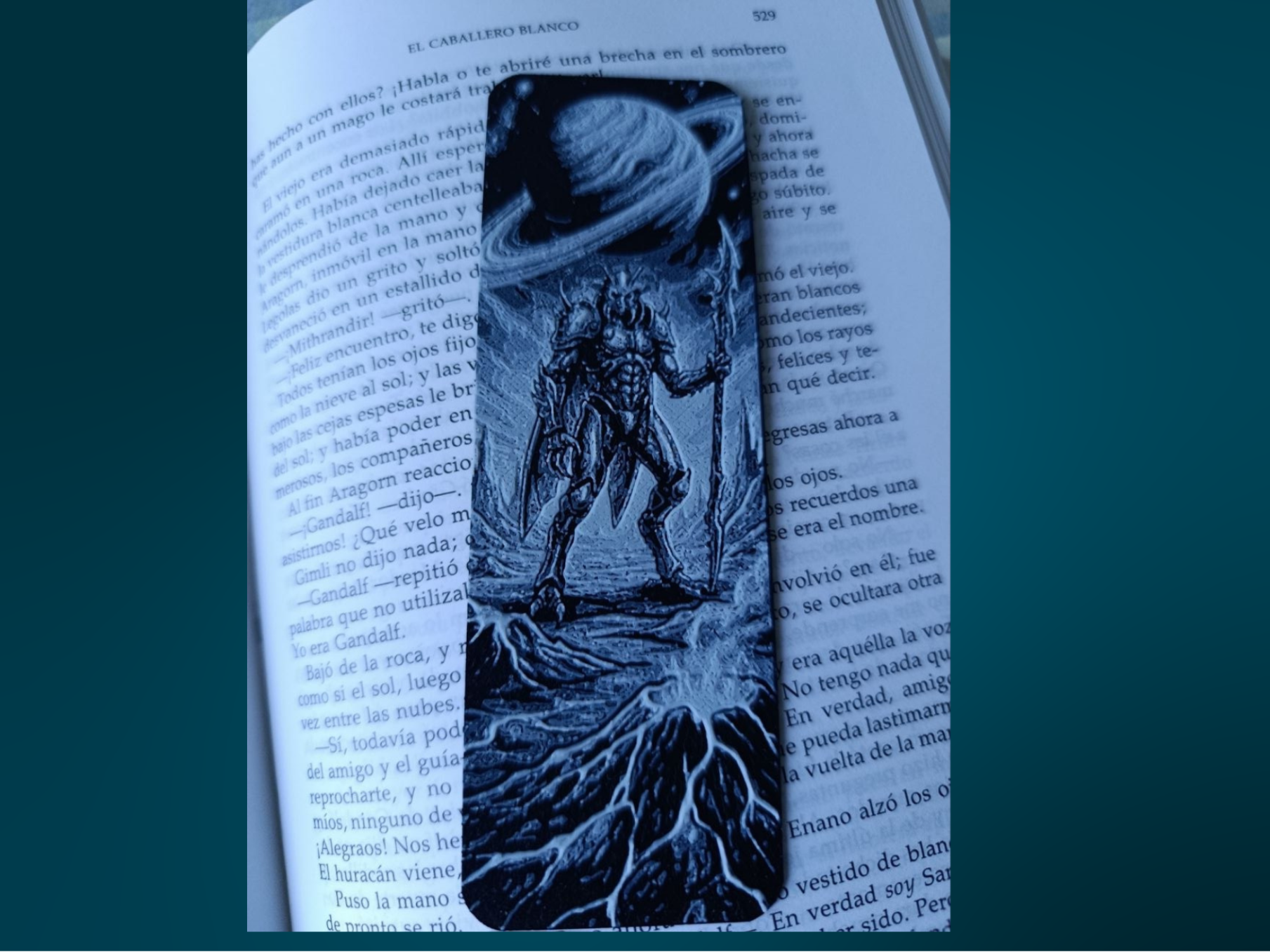 Marcapáginas Guardián del Planeta Anillado