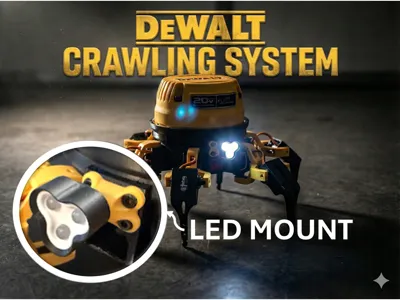 Front LED - DeWalt Theme (Vorpal Hexapod Upgrade)