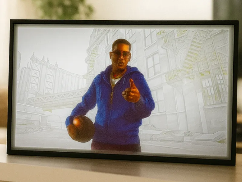 GTA IV Manny Escuela Wallpaper Lithophane
