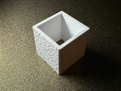 Fuzzy Skin Test Cube - Quick