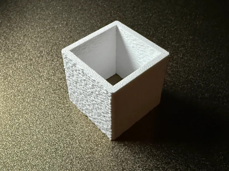 Fuzzy Skin Test Cube - Quick