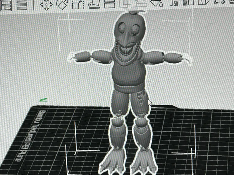 Whitered chica (FNAF2)