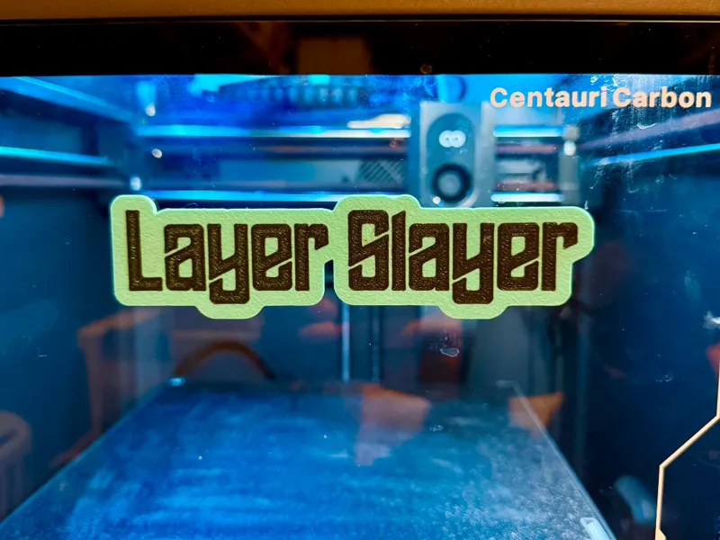 Layer Slayer 3D Printer Magnet