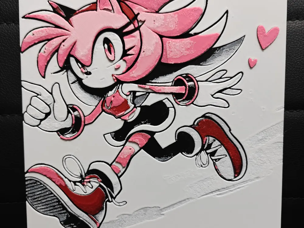 Amy Rose Sonic The Hedgehog