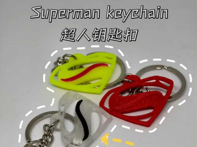 Superman keychain-超人钥匙扣