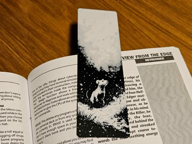 Cute Rat Bookmark