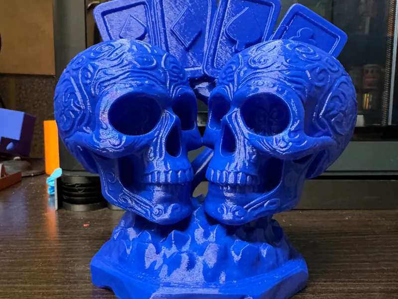 2 Sugar Skulls and Cards